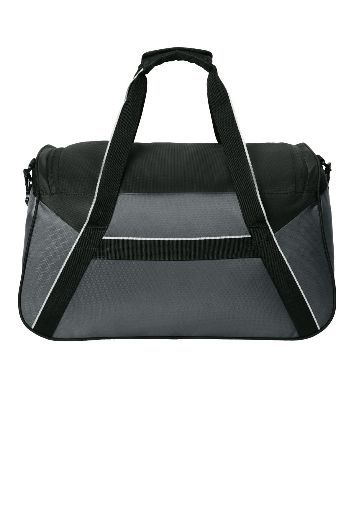 OGIO Inception Duffel - Gear Grey/ Blacktop - flat back