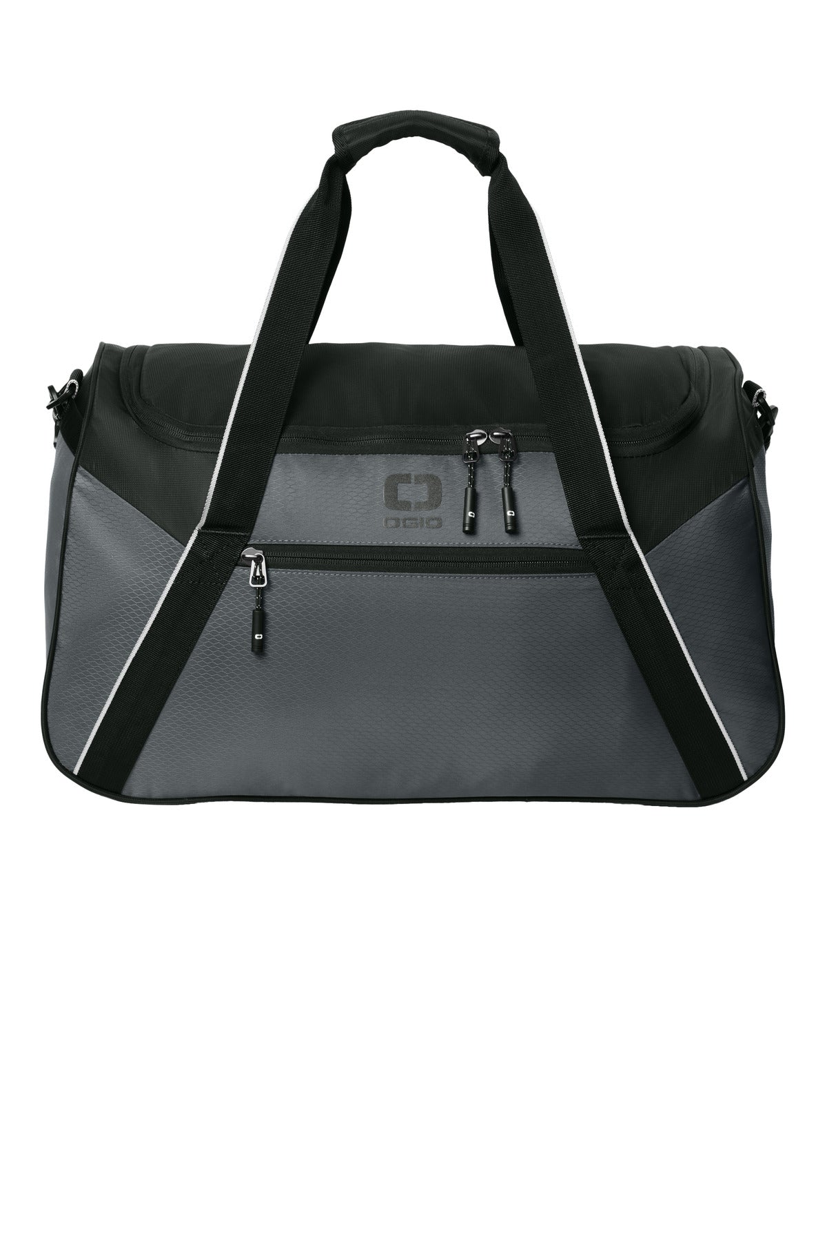 OGIO Inception Duffel - Gear Grey/ Blacktop - front