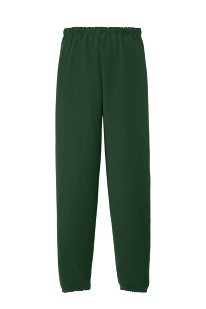 Jerzees NuBlend Sweatpant - Forest Green - flat back