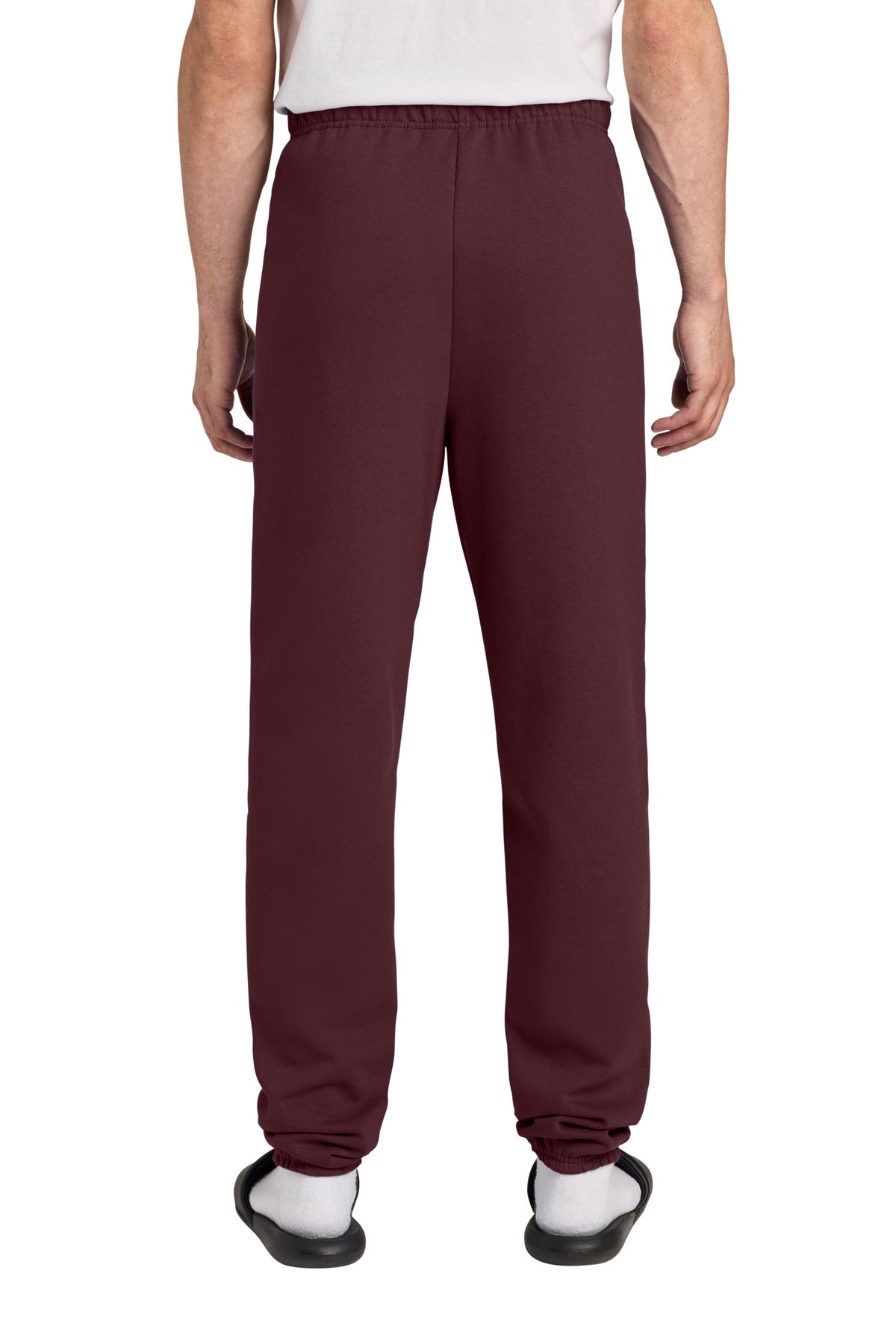 Jerzees NuBlend Sweatpant - Maroon - back
