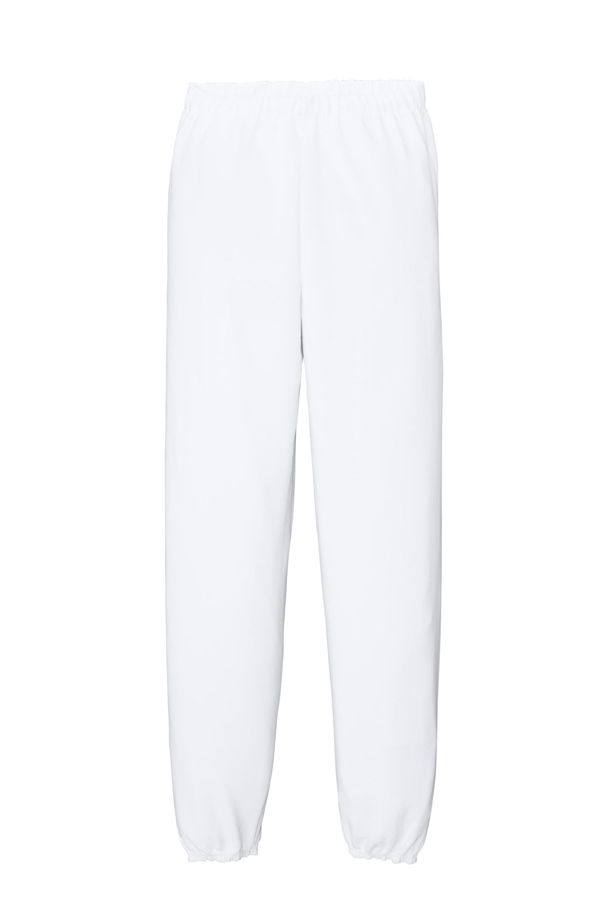 Jerzees NuBlend Sweatpant - White - flat front