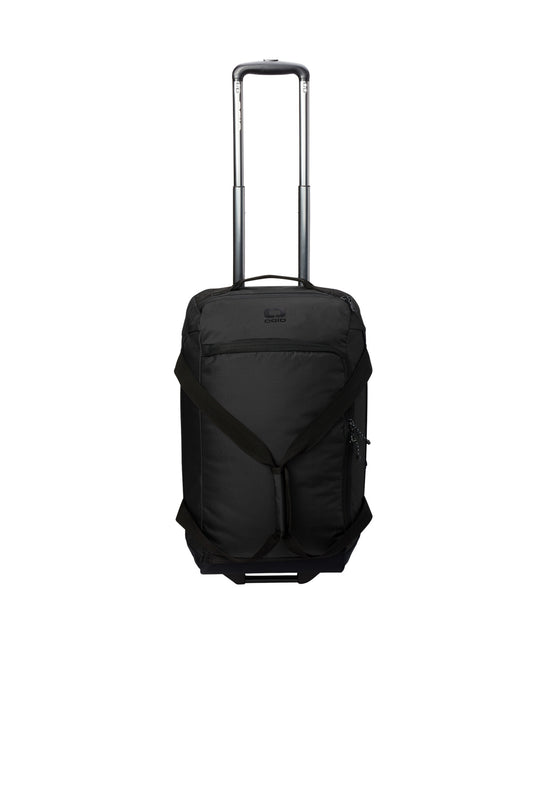 OGIO Passage Wheeled Carry-On Duffel - Blacktop - front