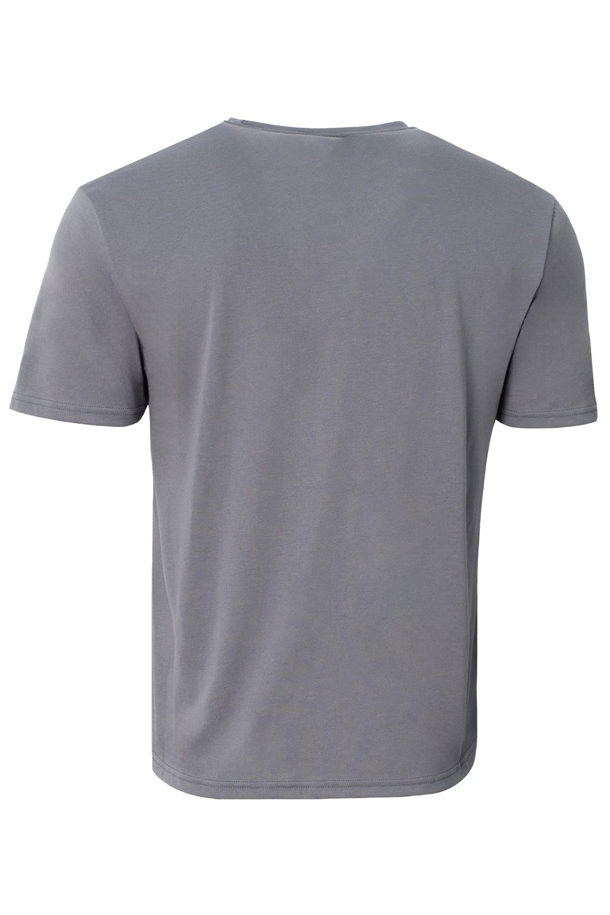 A4 Softek Short Sleeve Tee - Graphite - flat back