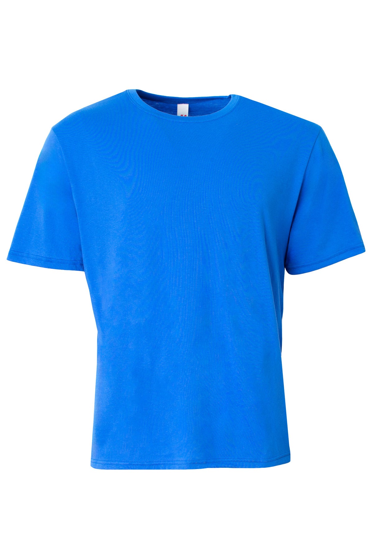 A4 Softek Short Sleeve Tee - Royal - flat front