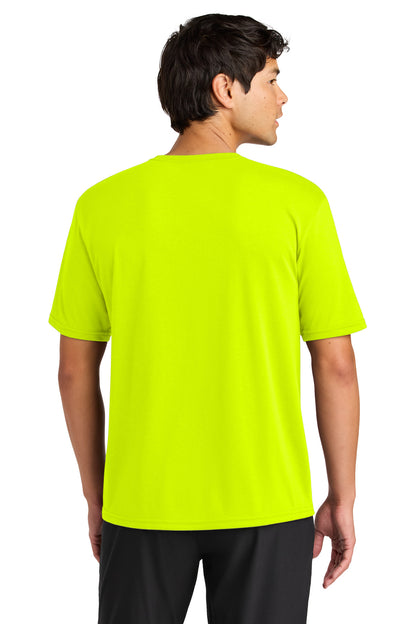 A4 Softek Short Sleeve Tee - Safety Yellow - back
