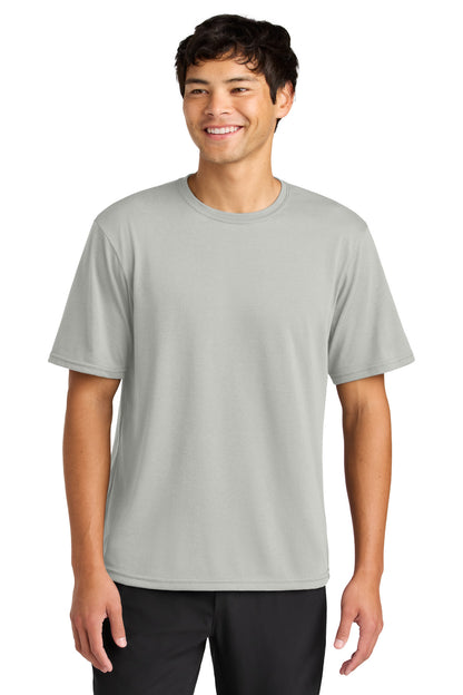 A4 Softek Short Sleeve Tee - Silver - front