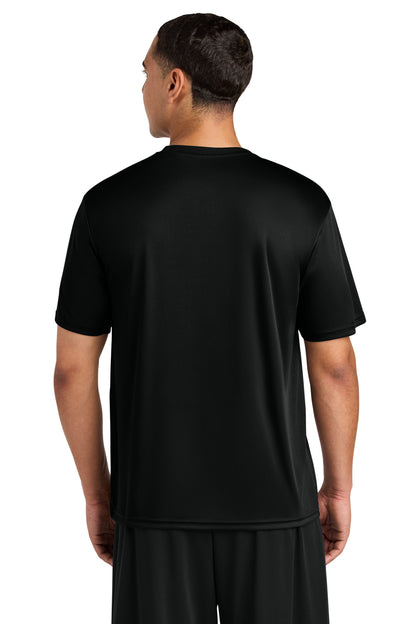 A4 Cooling Performance Short Sleeve Tee - Black - back