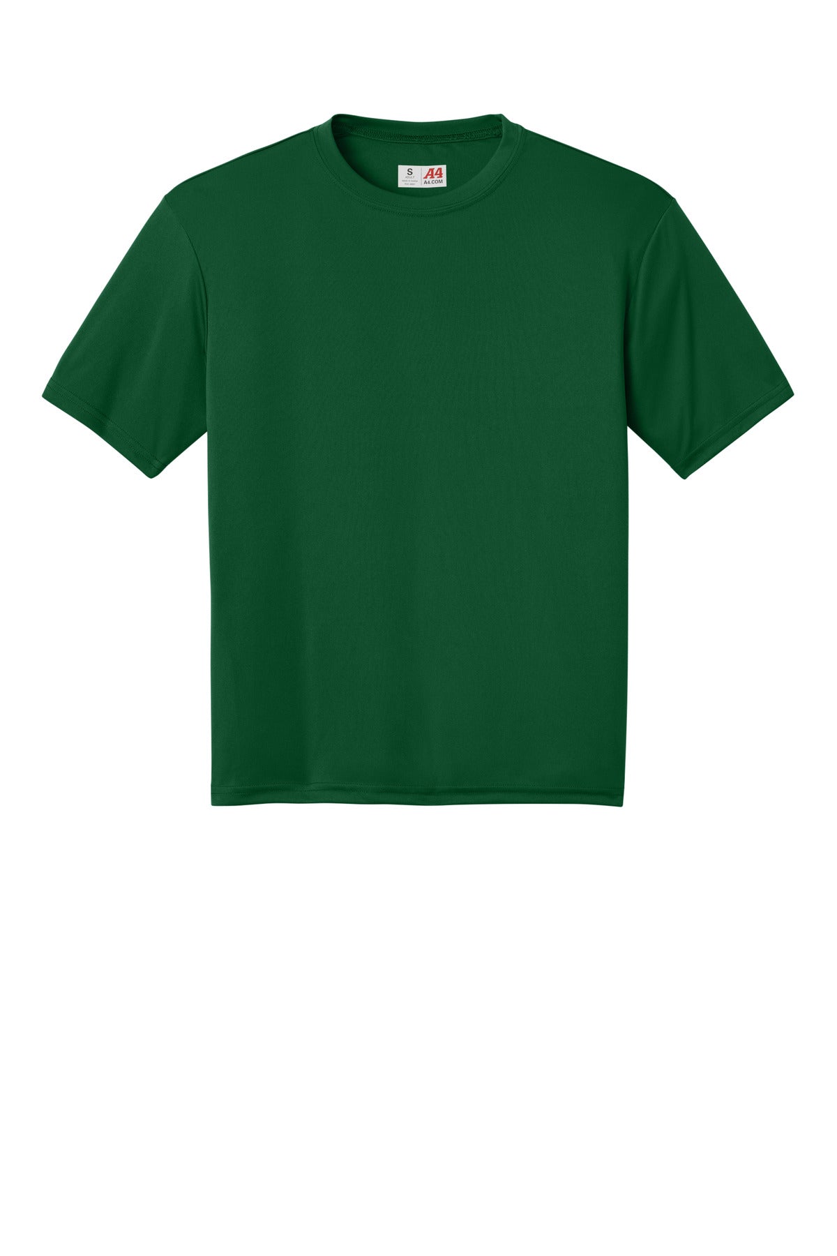 A4 Cooling Performance Short Sleeve Tee - Forest - flat front