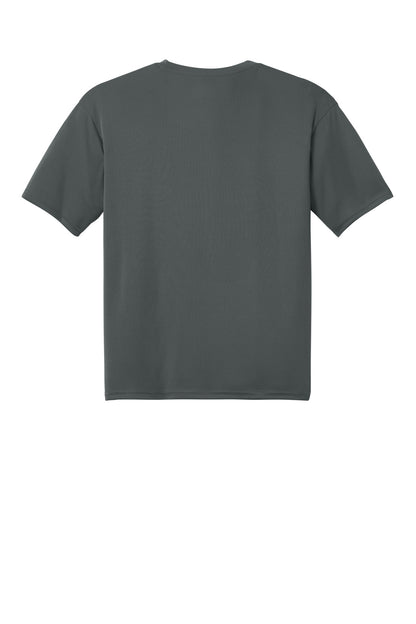 A4 Cooling Performance Short Sleeve Tee - Graphite - flat back