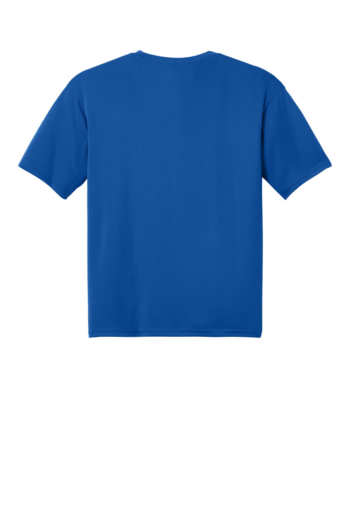 A4 Cooling Performance Short Sleeve Tee - Royal - flat back