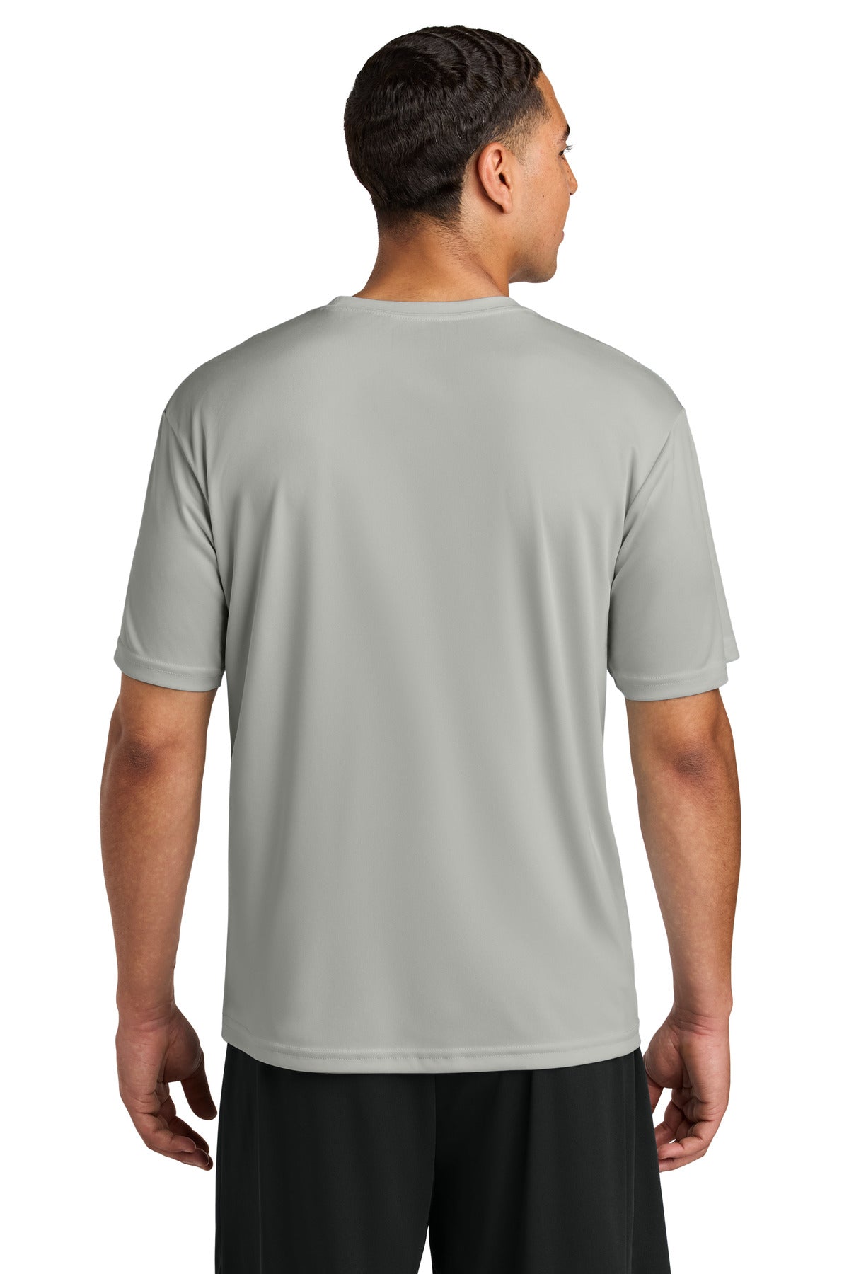 A4 Cooling Performance Short Sleeve Tee - Silver - back