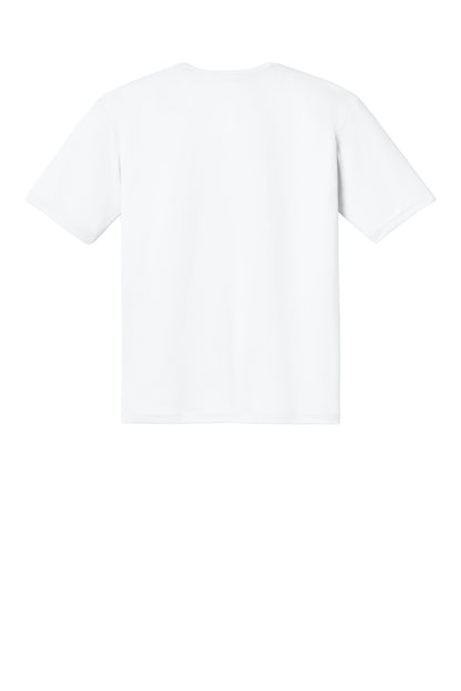 A4 Cooling Performance Short Sleeve Tee - White - flat back