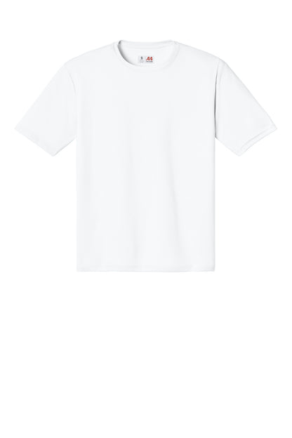 A4 Cooling Performance Short Sleeve Tee - White - flat front