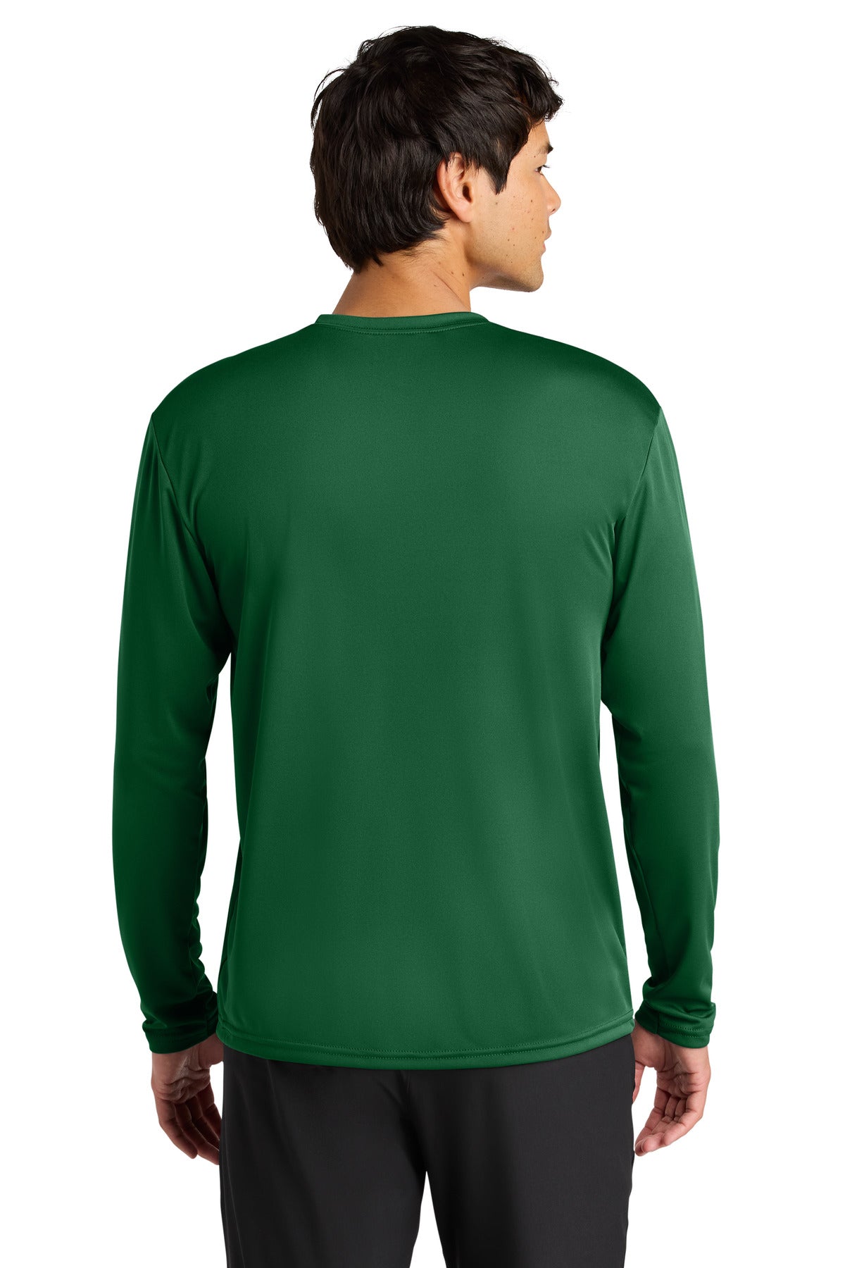 A4 Cooling Performance Long Sleeve Tee - Forest - back