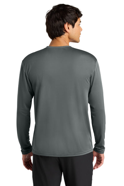 A4 Cooling Performance Long Sleeve Tee - Graphite - back