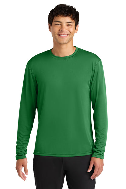A4 Cooling Performance Long Sleeve Tee - Kelly - front
