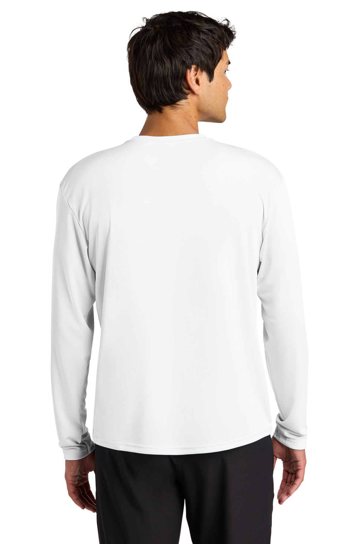 A4 Cooling Performance Long Sleeve Tee - White - back