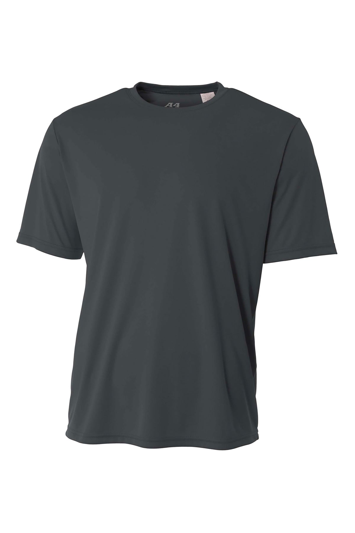 A4 Sprint Performance Tee - Graphite - flat front