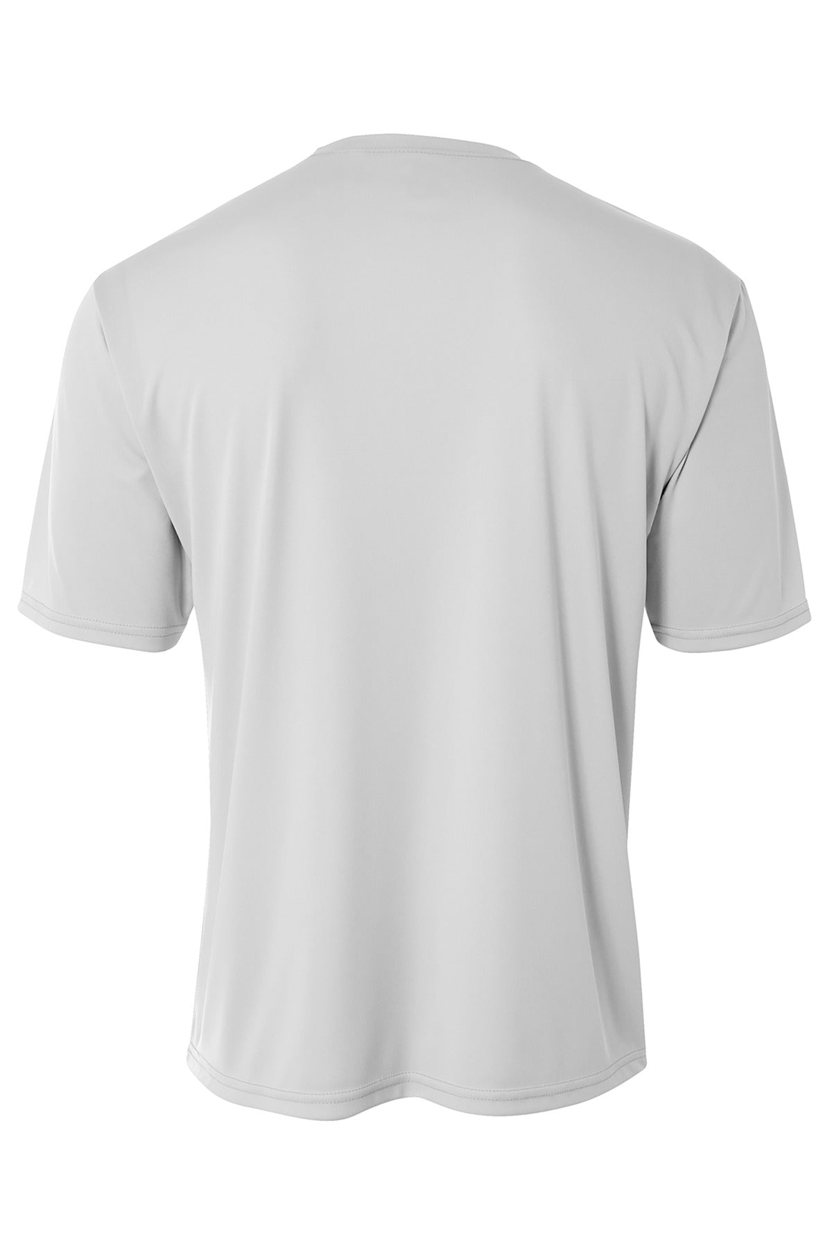 A4 Sprint Performance Tee - Silver - flat back