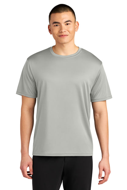A4 Sprint Performance Tee - Silver - front