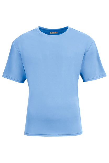 A4 AirFlex Short Sleeve Tee - Light Blue - flat front
