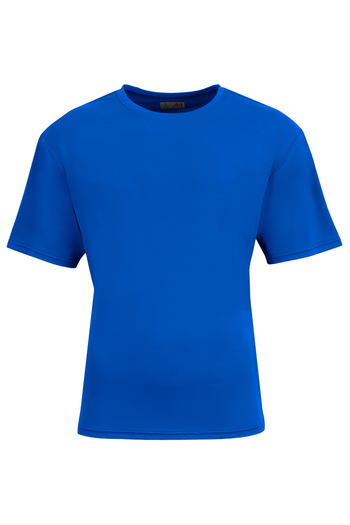 A4 AirFlex Short Sleeve Tee - Royal - flat front