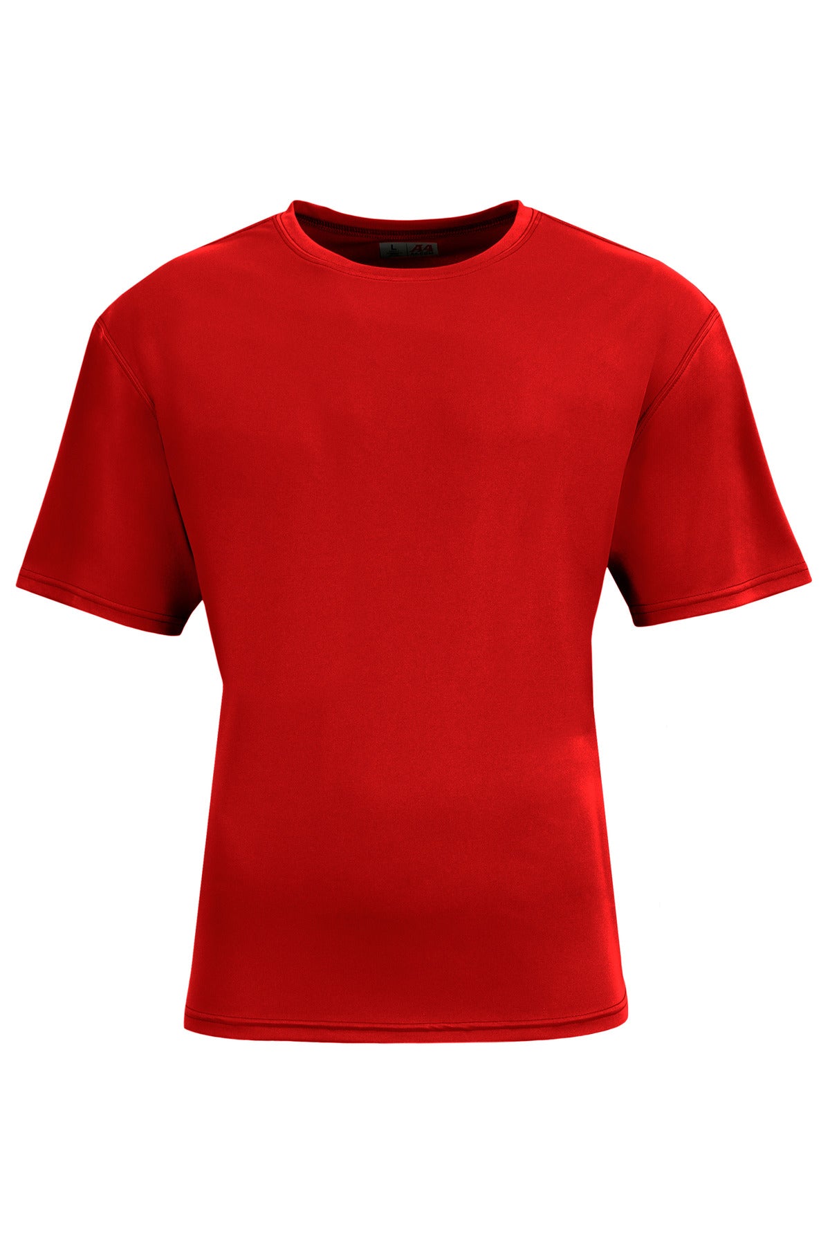 A4 AirFlex Short Sleeve Tee - Scarlet - flat front