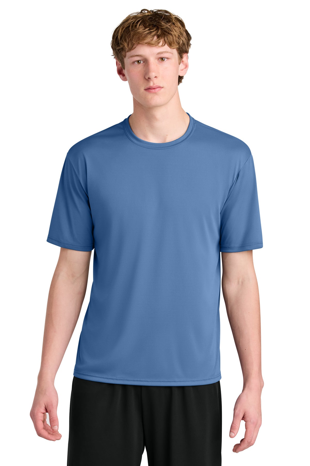 A4 AirFlex Short Sleeve Tee - Light Blue - front
