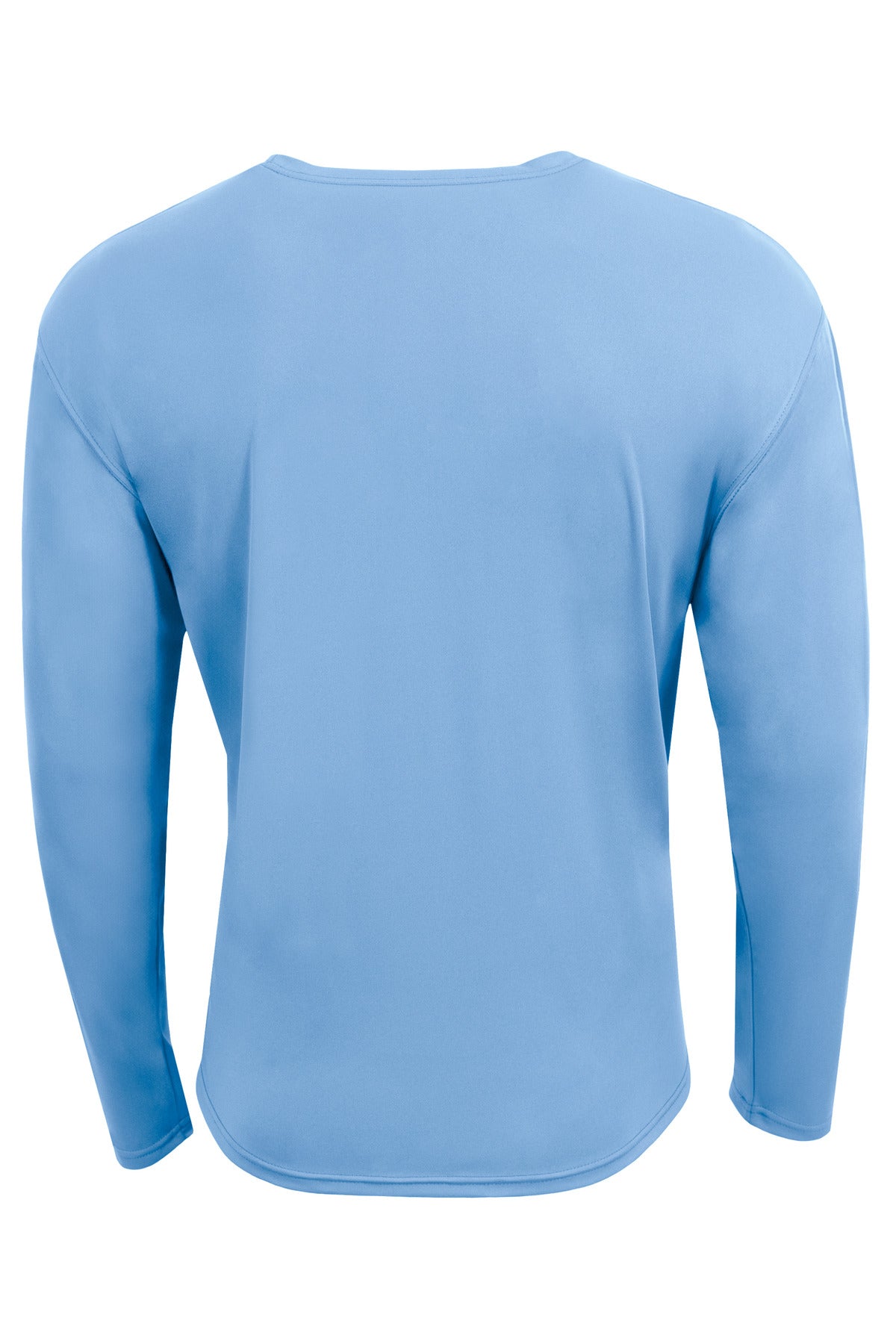 A4 AirFlex Long Sleeve Tee - Light Blue - flat back