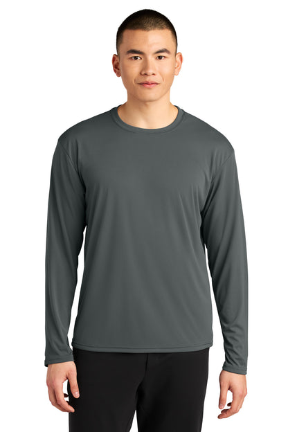 A4 AirFlex Long Sleeve Tee - Graphite - front