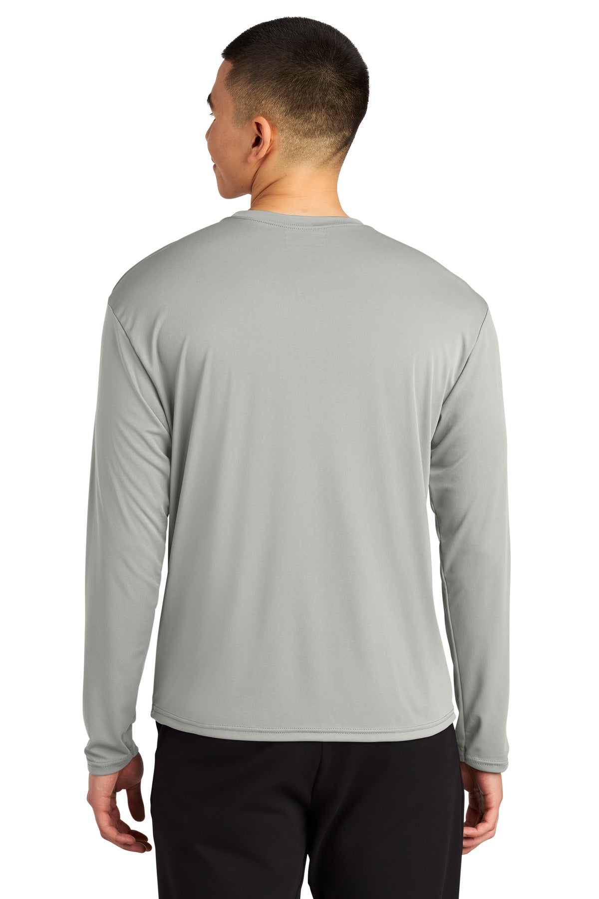 A4 AirFlex Long Sleeve Tee - Silver - back