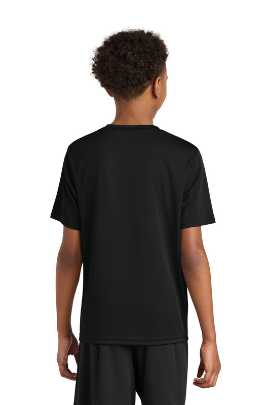 A4 Youth Cooling Performance Short Sleeve Tee - Black - back