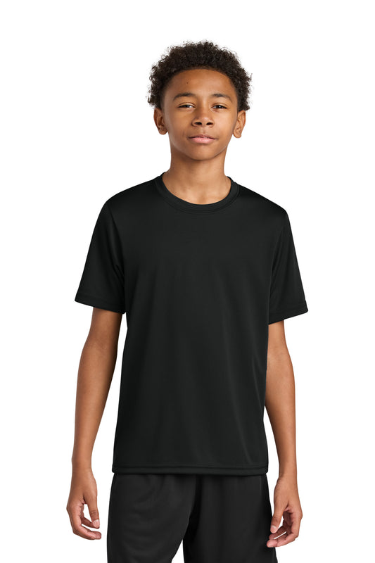 A4 Youth Cooling Performance Short Sleeve Tee - Black - front