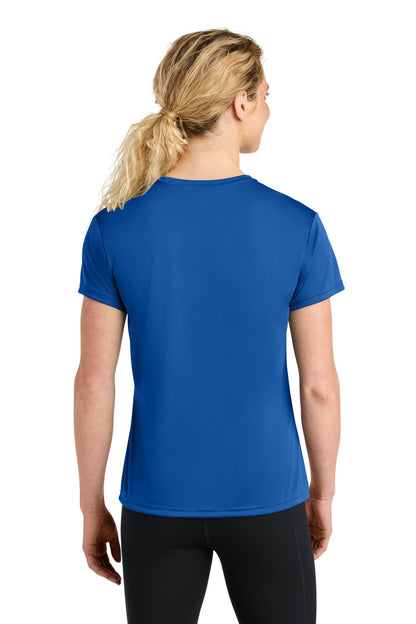 A4 Women's Cooling Performance Short Sleeve Tee - Royal - back