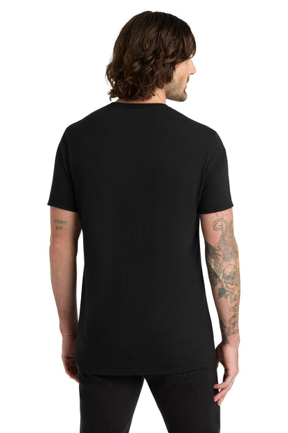 Allmade Unisex Tri-Blend Tee - Deep Black - back