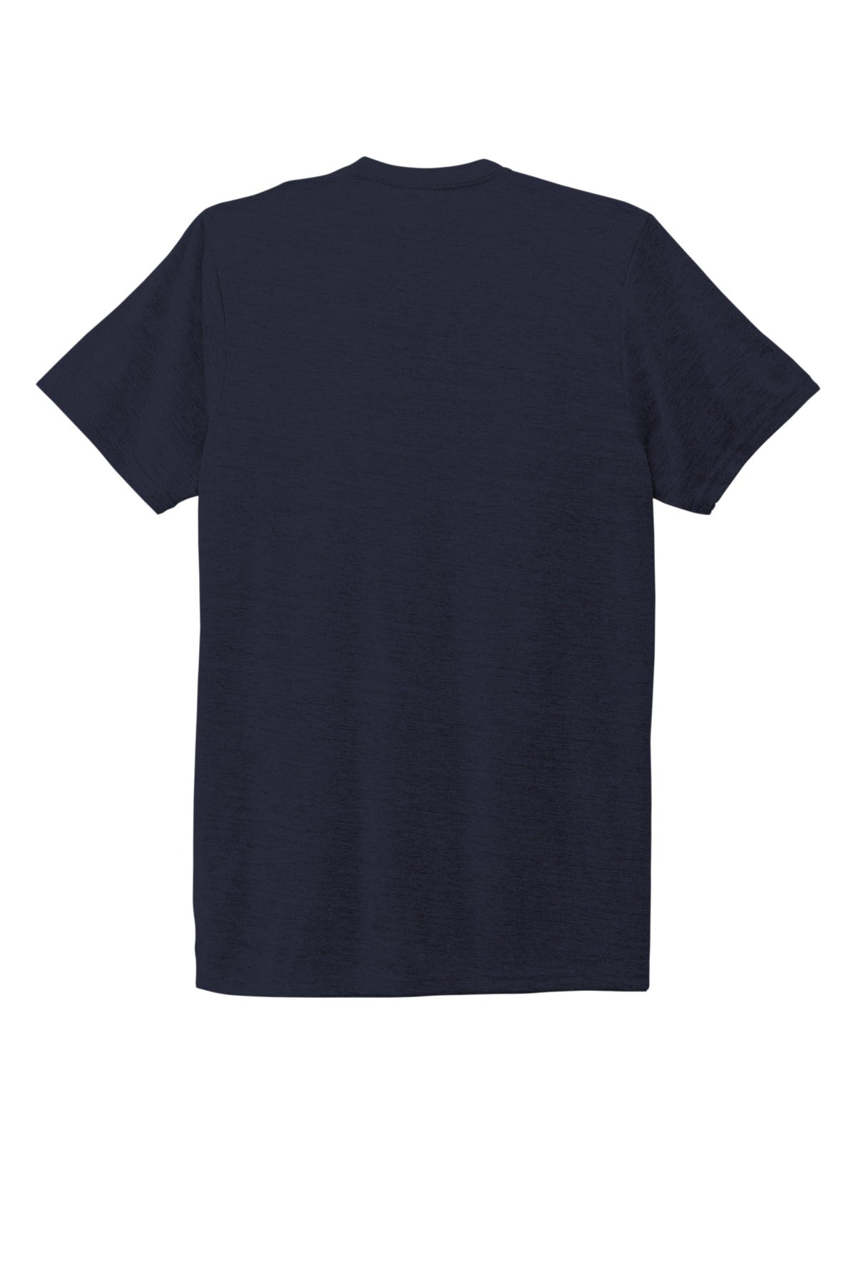 Allmade Unisex Tri-Blend Tee - Night Sky Navy - flat back