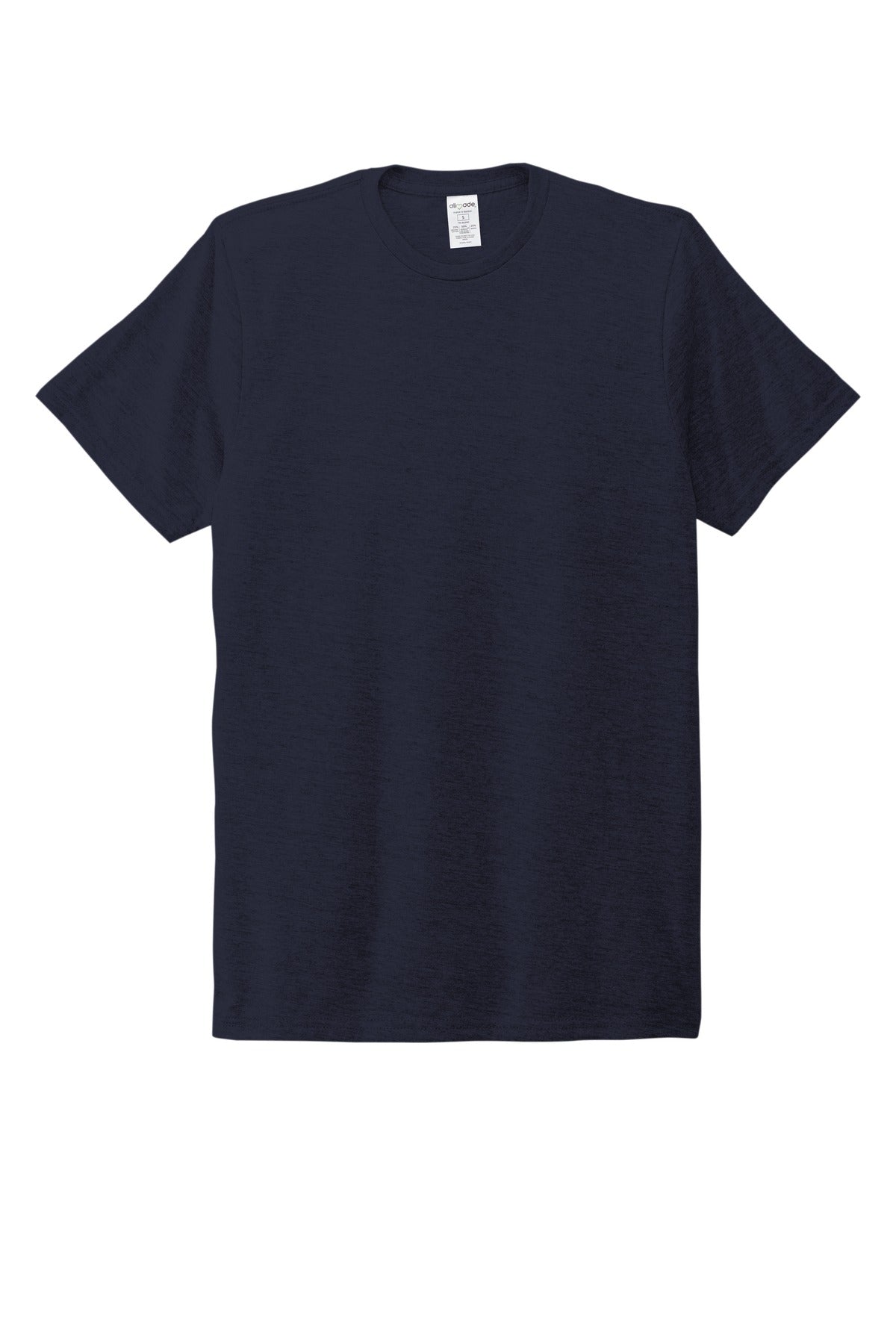 Allmade Unisex Tri-Blend Tee - Night Sky Navy - flat front