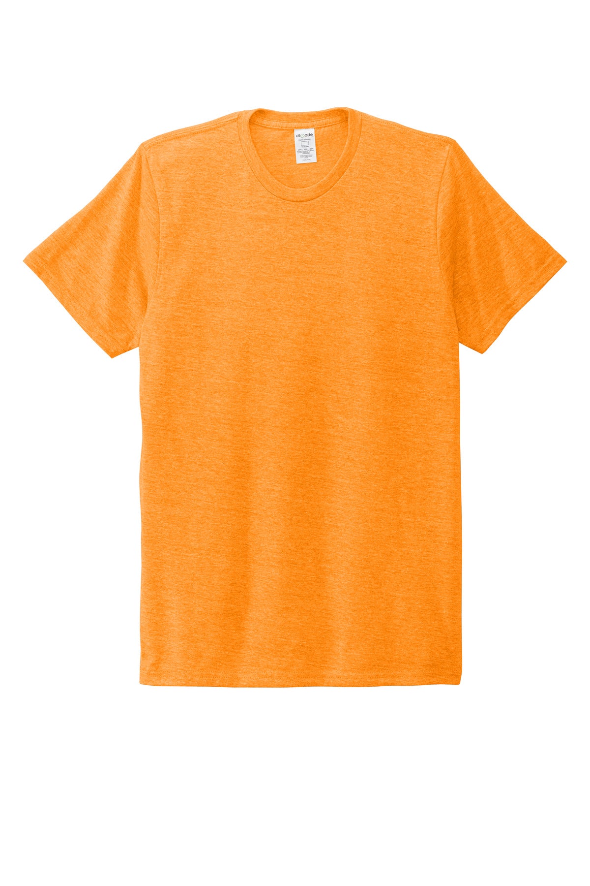 Allmade Unisex Tri-Blend Tee - Orange You Fancy - flat front