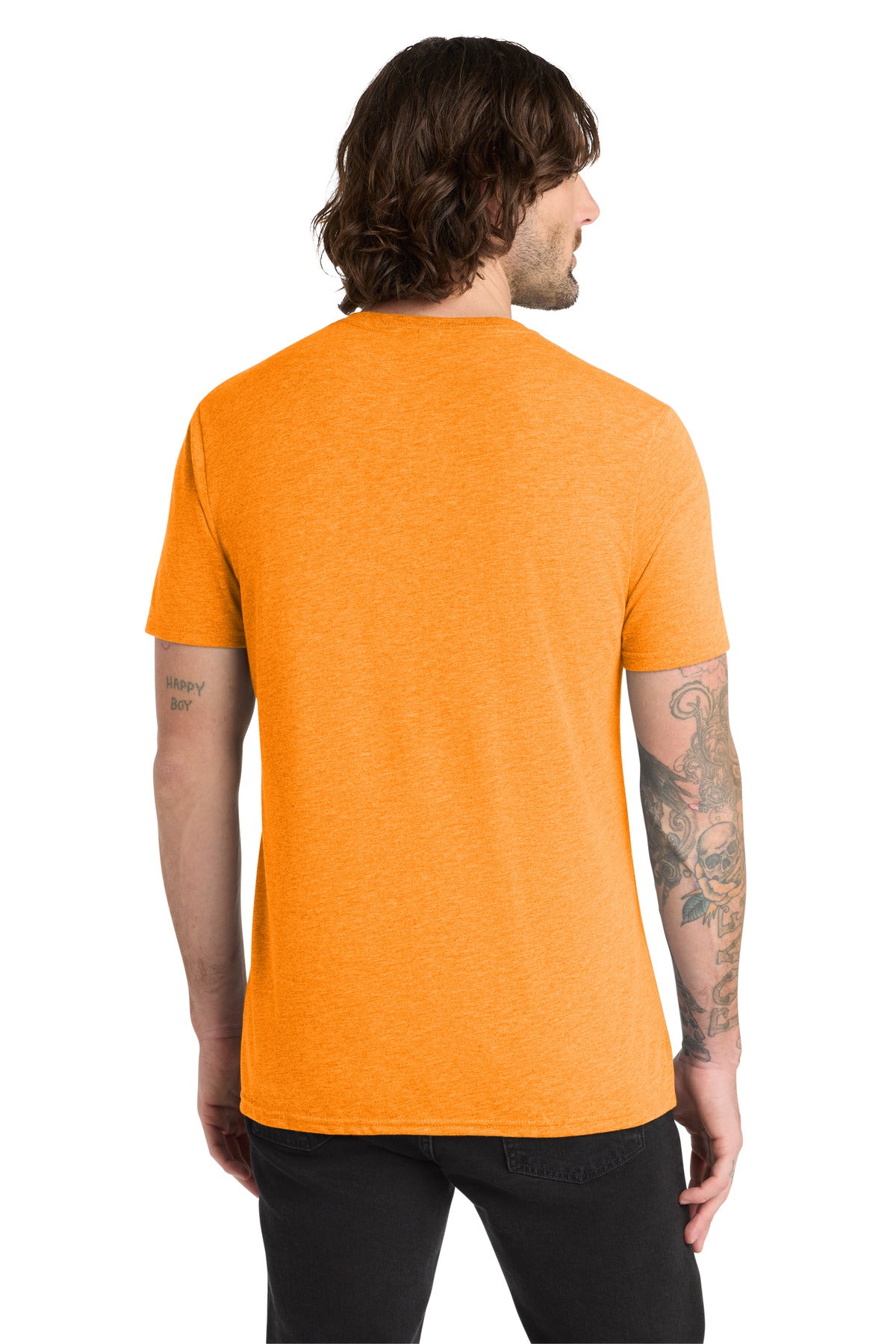 Allmade Unisex Tri-Blend Tee - Orange You Fancy - back