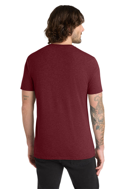 Allmade Unisex Tri-Blend Tee - Vino Red - back