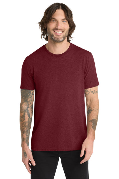 Allmade Unisex Tri-Blend Tee - Vino Red - front