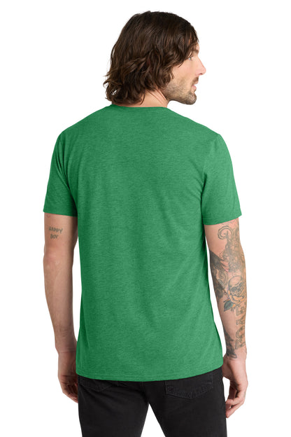 Allmade Unisex Tri-Blend V-Neck Tee - Enviro Green - back