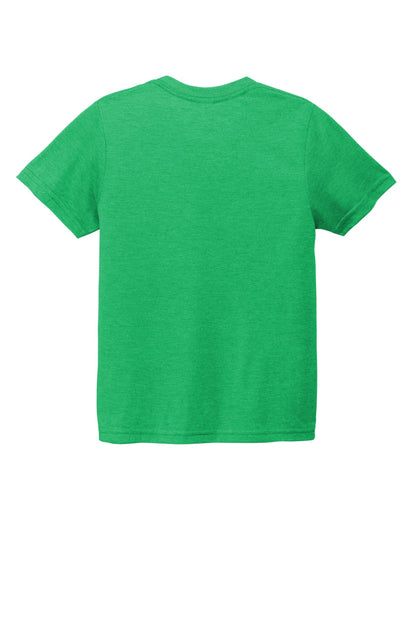 Allmade Youth Tri-Blend Tee - Enviro Green - flat back