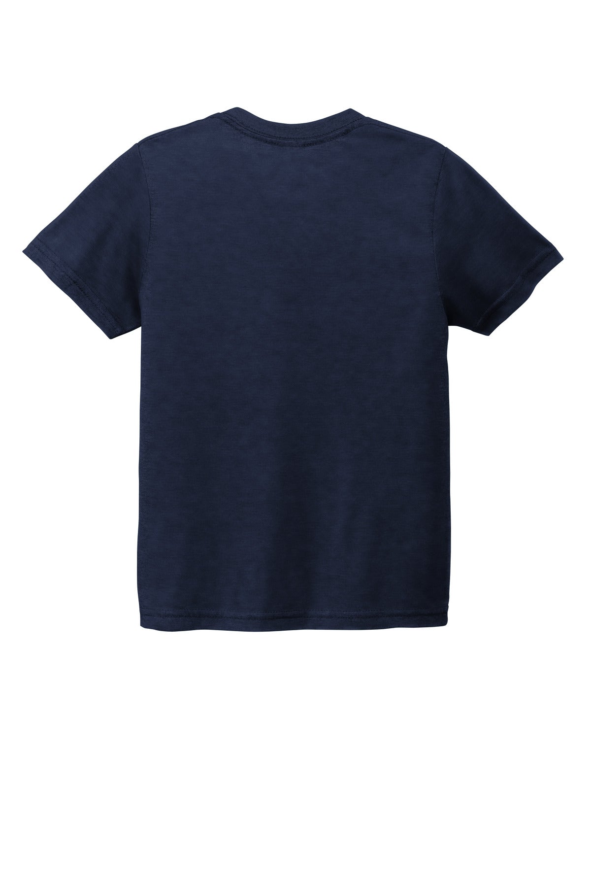 Allmade Youth Tri-Blend Tee - Night Sky Navy - flat back