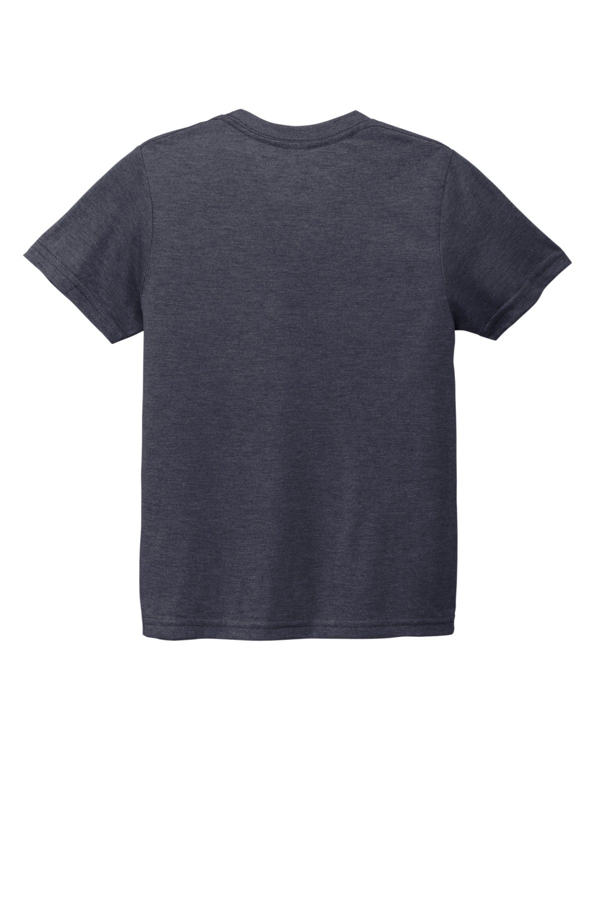 Allmade Youth Tri-Blend Tee - Rebel Blue - flat back