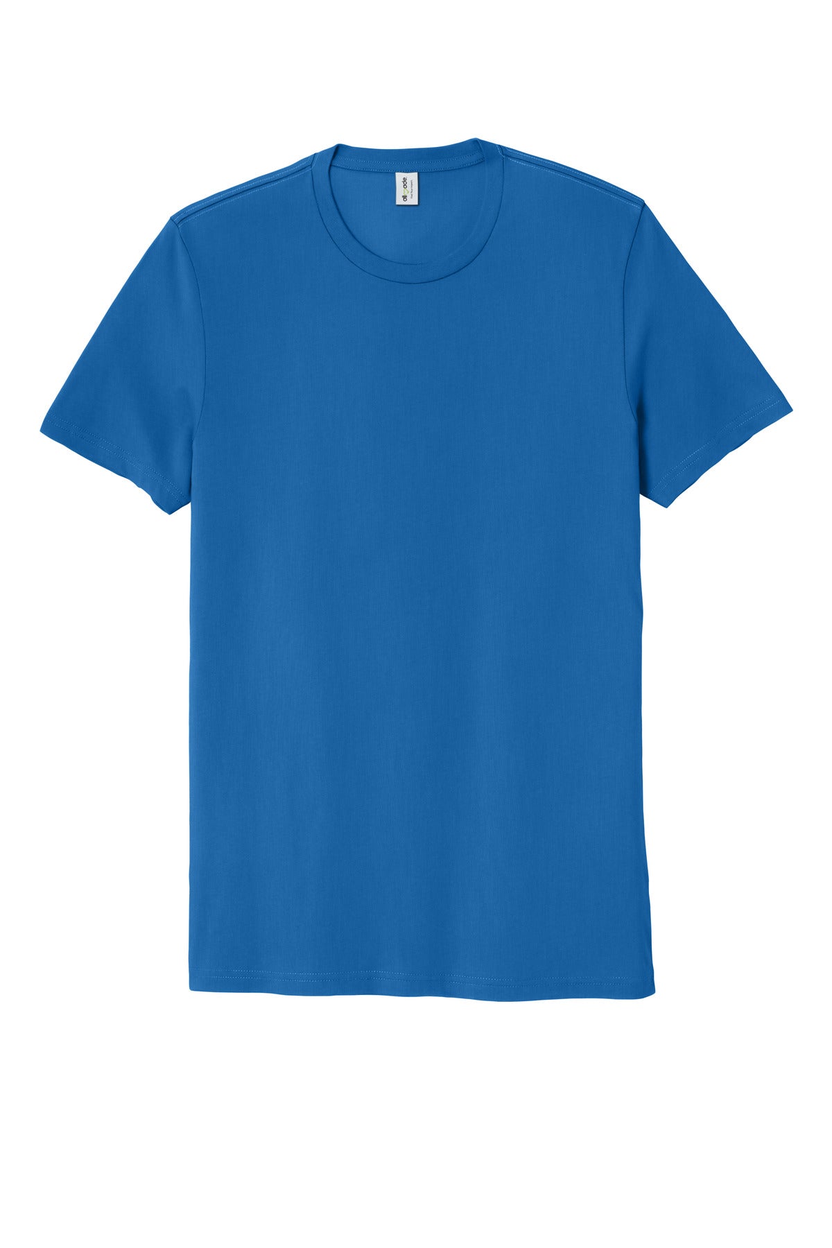 Allmade Unisex Organic Cotton Tee - Beacon Blue - flat front