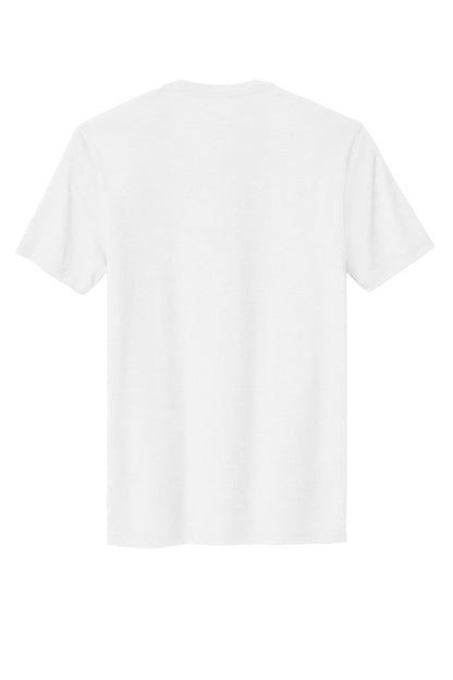Allmade Unisex Organic Cotton Tee - Bright White - flat back
