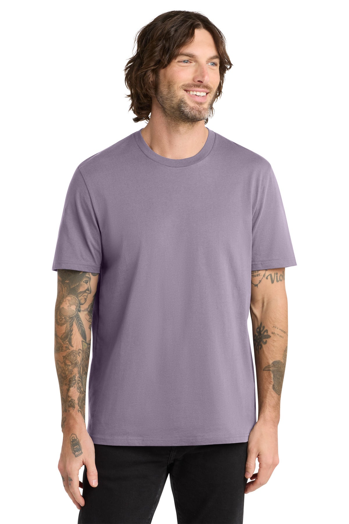 Allmade Unisex Organic Cotton Tee - Cosmic Purple - front