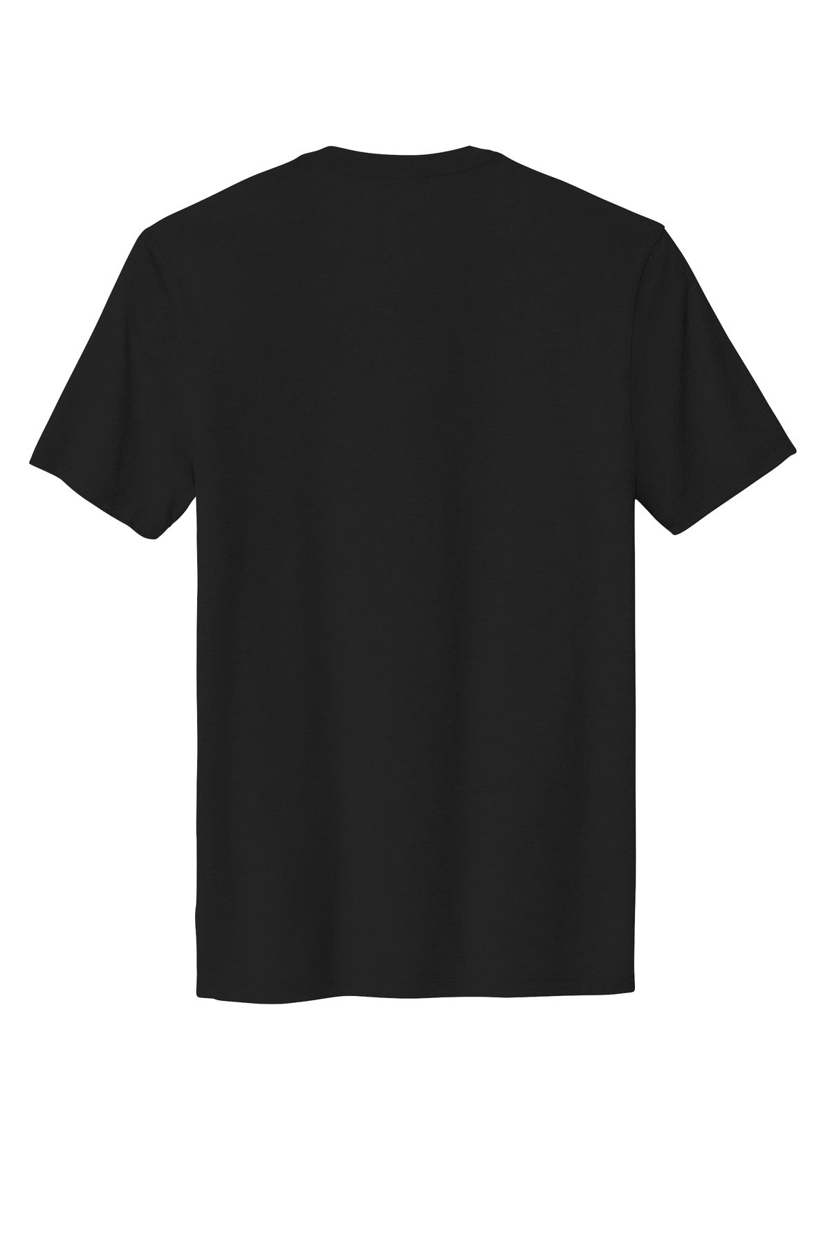 Allmade Unisex Organic Cotton Tee - Deep Black - flat back