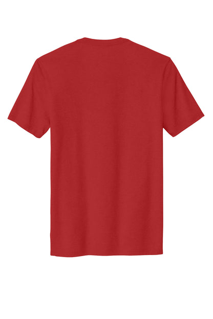 Allmade Unisex Organic Cotton Tee - Revolution Red - flat back